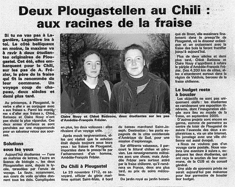 l'article du Tlgramme